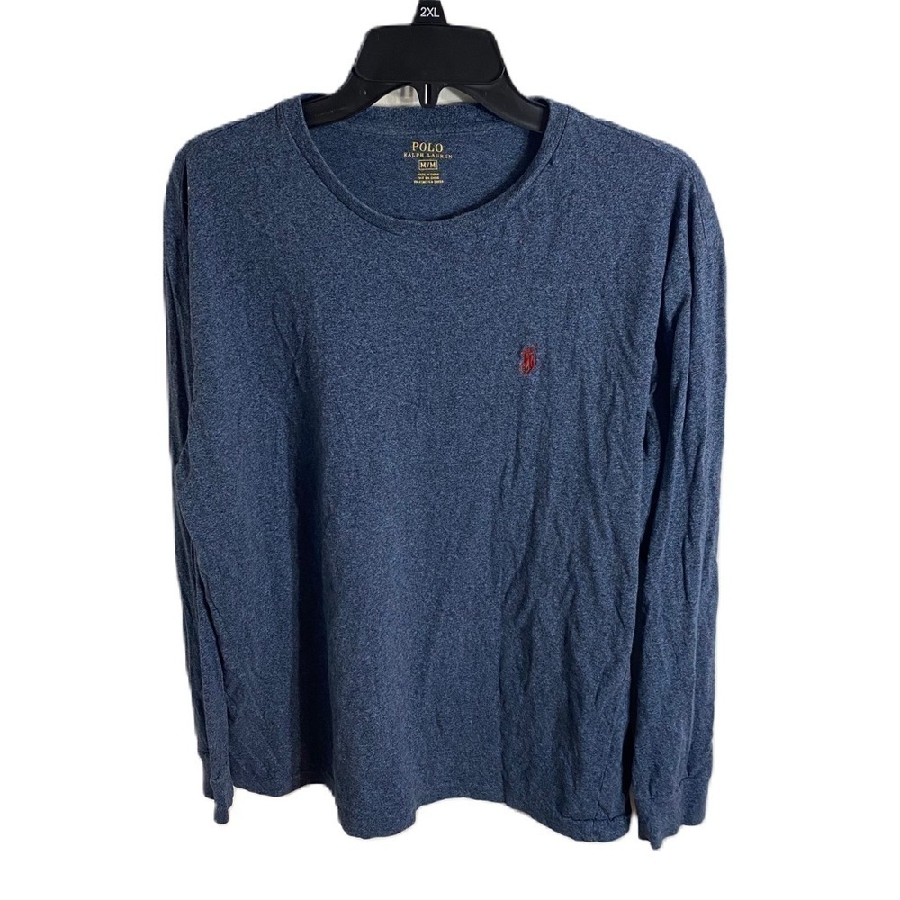 Polo Ralph Lauren Medium Blue Long Sleeve Shirt Men’s